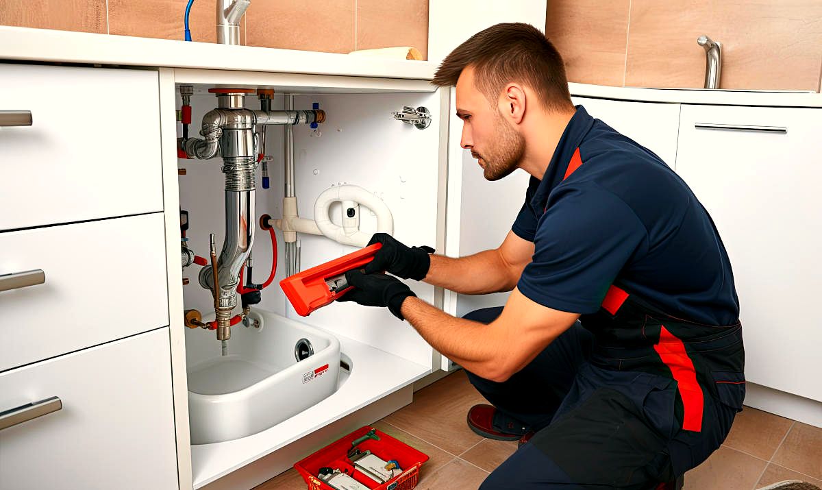 Keefe Plumbing Company Inc at work